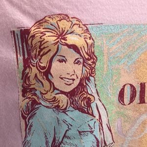 Dolly Parton Old Row Country Pink Tee 